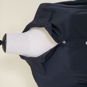 Prologue (Target) Women's Classic Black, Long Sleeve Blouse, Plus Size XXL